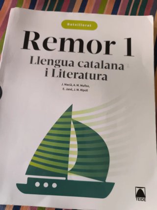 Remor. Llengua catalana i Literatura 1 Batxillerat
