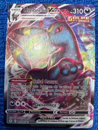 Carta Pokémon Umbreon VMAX 310 PS