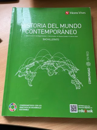 Historia del mundo contemporáneo 1 Bachillerato