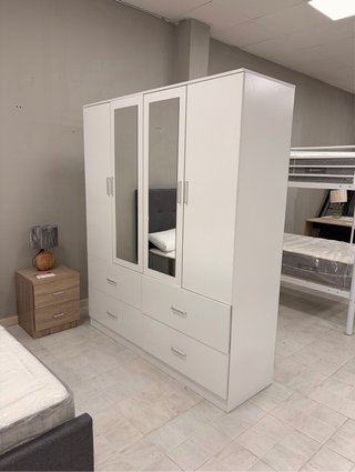ARMARIO 4 PUERTAS + 2 ESPEJOS - NUEVO