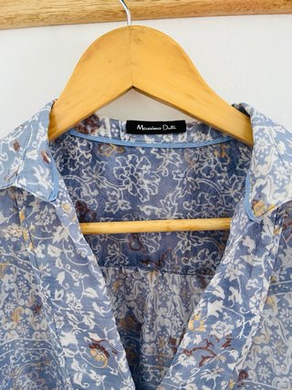 Camisa Massimo Dutti Estampada