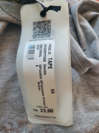 Camiseta tirantes gris mujer Freddy