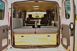 Mueble Cama Camper Desmontable Nissan Primastar