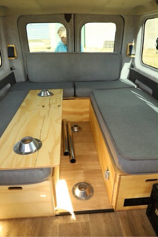 Mueble Cama Camper Desmontable Nissan Primastar