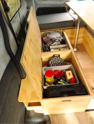 Mueble Cama Camper Desmontable Nissan Primastar