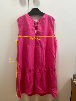 Vestido rosa playa Sfera NUEVO