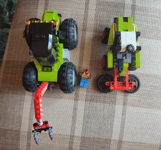 Lego 42102 e 60181 Claas