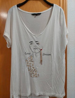 Camiseta Verano Estampado Mujer
