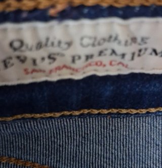 Pantalón vaquero mujer Levi's azul talla 27.