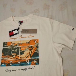 Camiseta Tommy Jeans Beach Club Talla M
