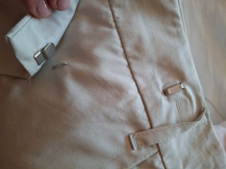 Pantalón Zara tipo pareo beige nuevo
