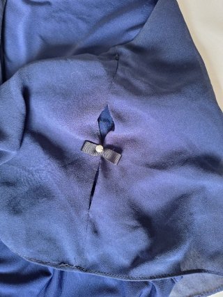 Vestido azul floral