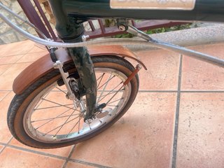 Bicicleta plegable D5 verde dahon