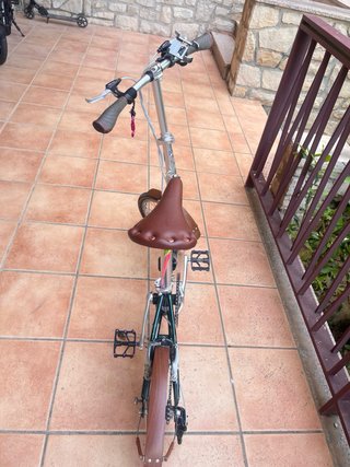 Bicicleta plegable D5 verde dahon