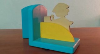 Sujetalibros Piratas Madera Infantiles (Pack 2)