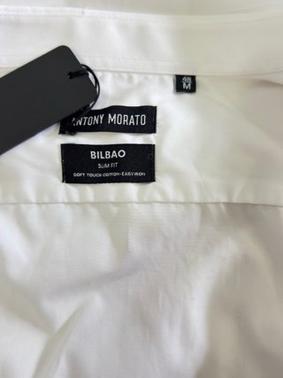 Camicia Antony Morato Slim Fit M/48 Bianca