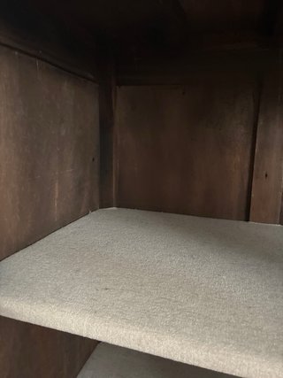 Mueble aparador madera y mármol