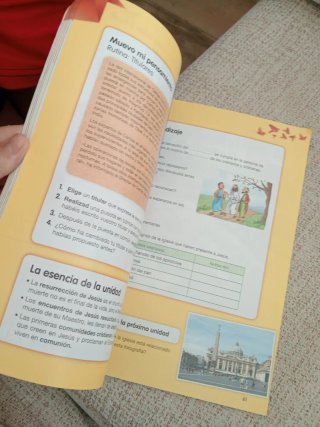 Religión católica, 5, Primaria Zain : [Edebe on]