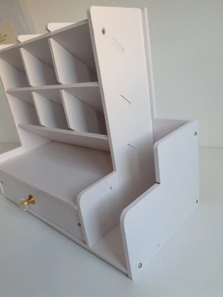Organizzatore da scrivania in legno