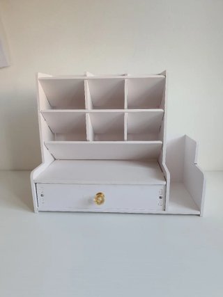 Organizzatore da scrivania in legno