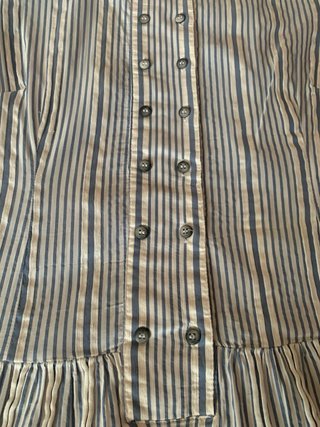 Vestido Zara Rayas Talla M