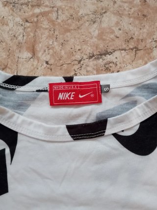 Camiseta Nike Blanca Estampada