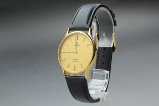 Orologio Omega De Ville al quarzo dorato