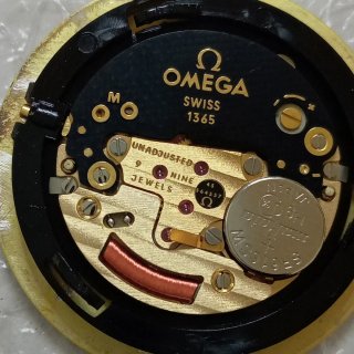 Orologio Omega De Ville al quarzo dorato