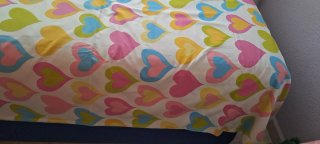 Funda Nórdica Cama 90 Corazones