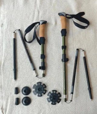 Bastones Senderismo Plegables 110-125 cm