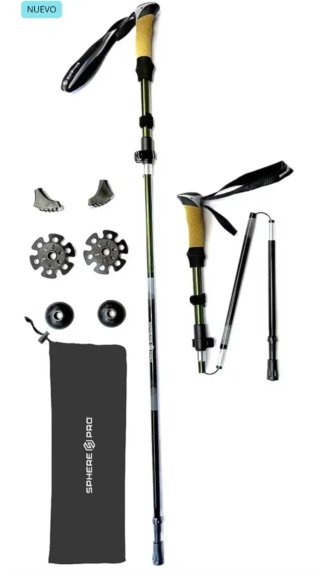 Bastones Senderismo Plegables 110-125 cm