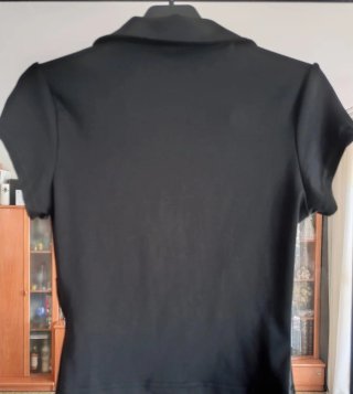 Top Camisero con Cierre Corchetes Talla XS
