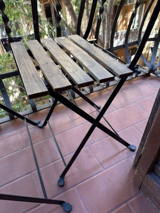 Mesa y Sillas Balcón Ikea Tärnö