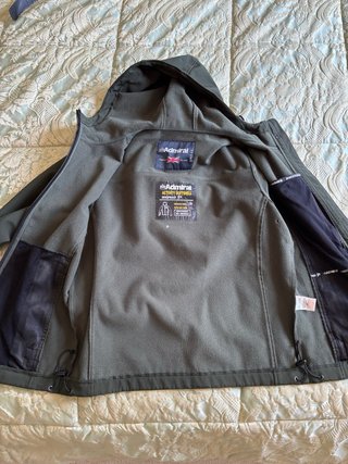 Giacca Admiral verde taglia S ma veste anche M