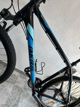 Bicicleta MTB Trail Rock Negra y Azul