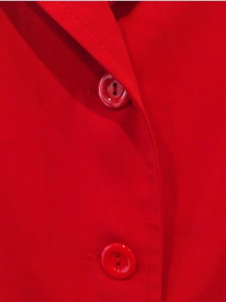Traje rojo chaqueta y falda Talla 54
