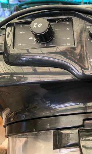 Casco asciugacapelli profesionale con poltrona