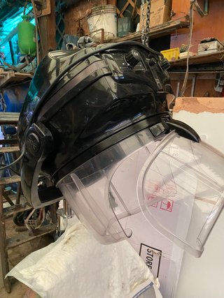 Casco asciugacapelli profesionale con poltrona
