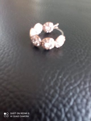 Pendientes Swarovski Oro Rosa