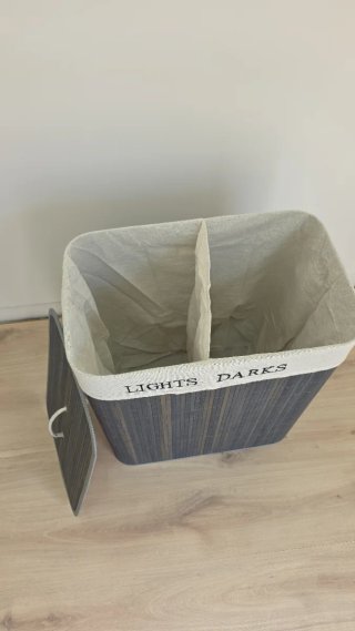 Cesto Ropa Bambú