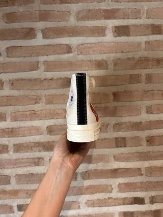 Converse x CDG PLAY Chuck Taylor - Blancas