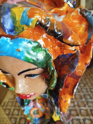 Vaso ceramica artigianale siciliana