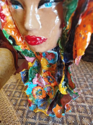 Vaso ceramica artigianale siciliana