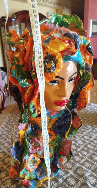 Vaso ceramica artigianale siciliana