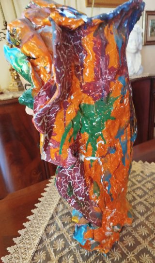 Vaso ceramica artigianale siciliana