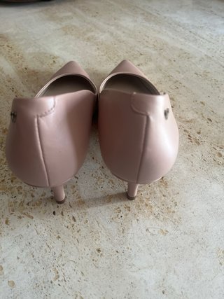 Zapatos Martinelli Tacon Bajo Rosa Talla 39