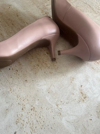 Zapatos Martinelli Tacon Bajo Rosa Talla 39