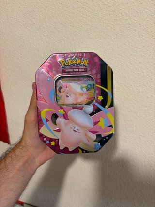 Lata Pokémon Mega Gengar y Mega Clefable EX