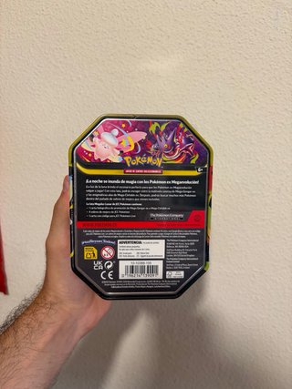 Lata Pokémon Mega Gengar y Mega Clefable EX