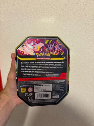 Lata Pokémon Mega Gengar y Mega Clefable EX